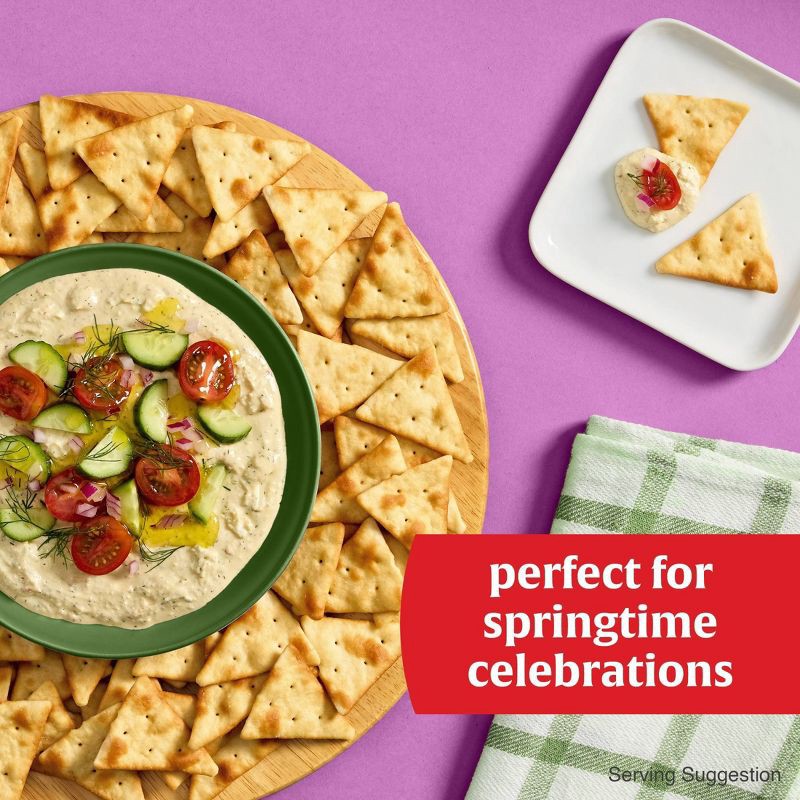 slide 3 of 10, Town House Pita Oven Baked Crackers Sea Salt - 9.5oz, 9.5 oz