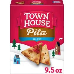 Town House Pita Oven Baked Crackers Sea Salt - 9.5oz