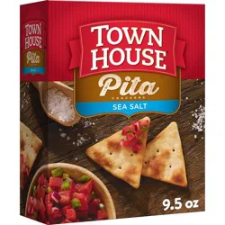 Town House Pita Oven Baked Crackers Sea Salt - 9.5oz