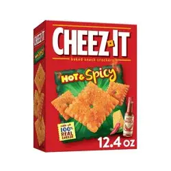Cheez-It Hot & Spicy Baked Snack Crackers - 12.4oz