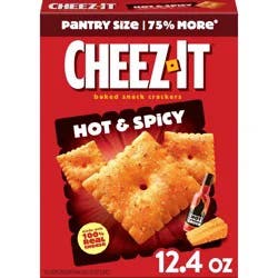 Cheez-It Hot & Spicy Baked Snack Crackers - 12.4oz