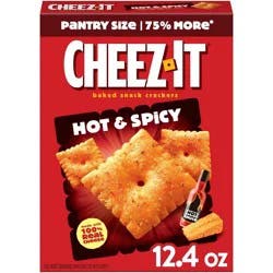 Cheez-It Hot & Spicy Baked Snack Crackers - 12.4oz