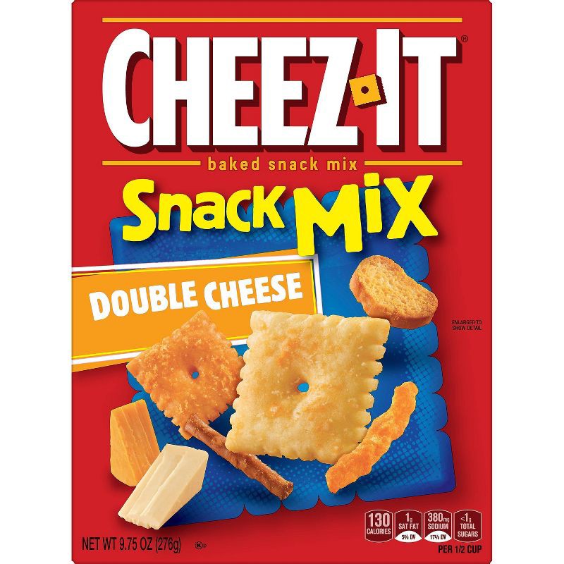 slide 2 of 11, Cheez-It Double Cheese Baked Snack Mix - 9.75oz, 9.75 oz