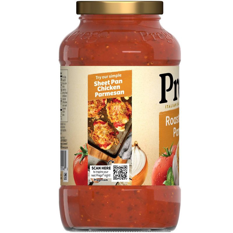 slide 10 of 10, Prego Pasta Sauce Italian Tomato Sauce with Roasted Garlic & Parmesan Cheese - 24oz, 24 oz