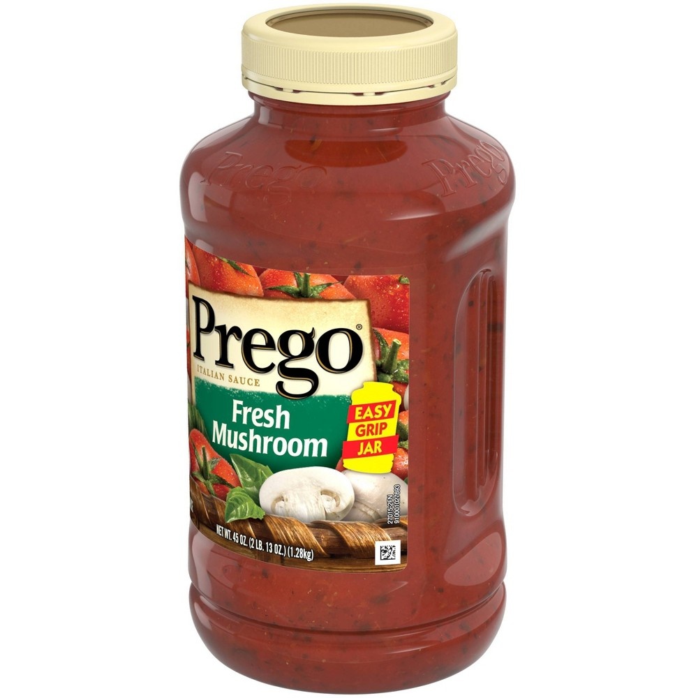 slide 3 of 6, Prego Pasta Sauce Italian Tomato Sauce with Fresh Mushroom - 45oz, 45 oz