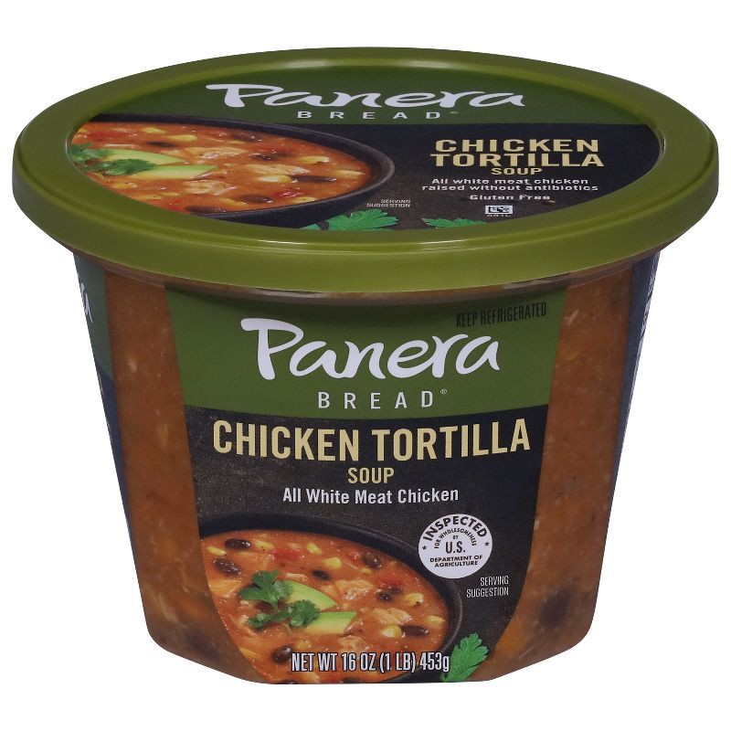 slide 1 of 8, Panera Bread Soups Panera Bread Gluten Free Chicken Tortilla Soup - 16oz, 16 oz