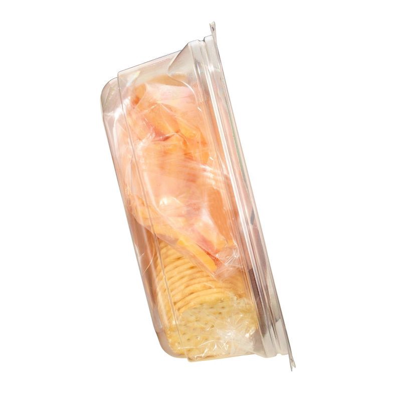 slide 2 of 7, Hormel Gatherings Smoked Turkey, Cheddar Cheese & Crackers Charcuterie Snack Tray - 14oz, 14 oz