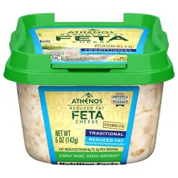 Athenos Reduced Fat Feta Cheese - 5oz