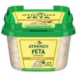 Athenos Traditional Feta Cheese - 6oz