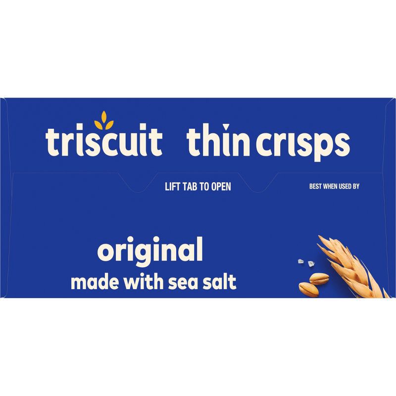 slide 12 of 14, Triscuit Thin Crisps Original Whole Grain Vegan Wheat Crackers - 7.1oz, 7.1 oz