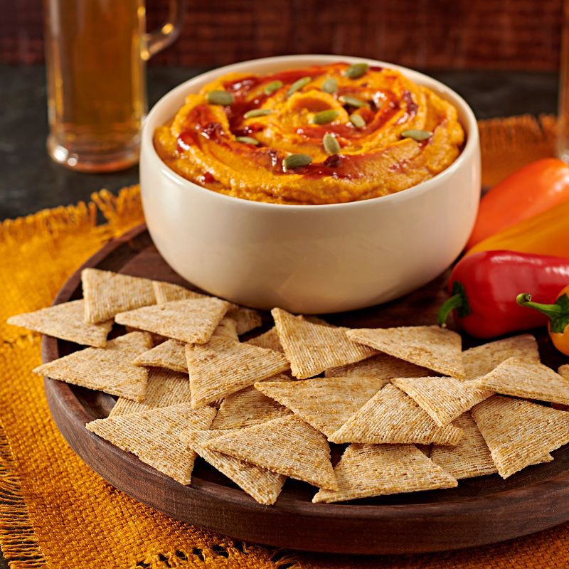 slide 3 of 14, Triscuit Thin Crisps Original Whole Grain Vegan Wheat Crackers - 7.1oz, 7.1 oz