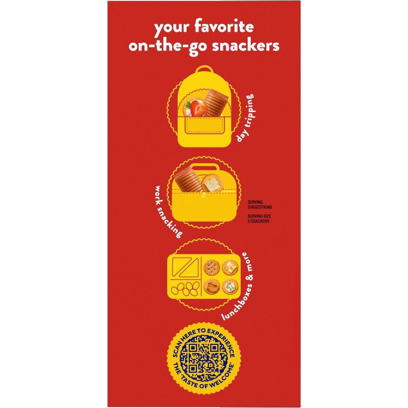 slide 10 of 19, RITZ Fresh Stacks Whole Wheat Crackers Travel Snacks - 11.6oz, 11.6 oz