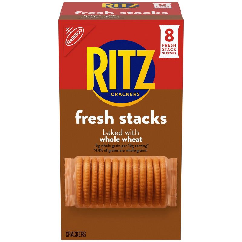 slide 18 of 18, Ritz Whole Wheat Crackers - Fresh Stacks - 11.6oz, 11.6 oz