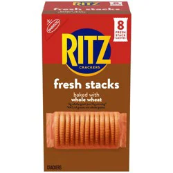 RITZ Fresh Stacks Whole Wheat Crackers Travel Snacks - 11.6oz