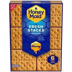 Honey Maid Fresh Stacks Graham Crackers Travel Snacks - 12.2oz/6ct
