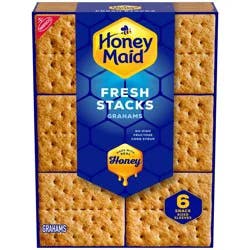 Honey Maid Fresh Stacks Graham Crackers Travel Snacks - 12.2oz/6ct