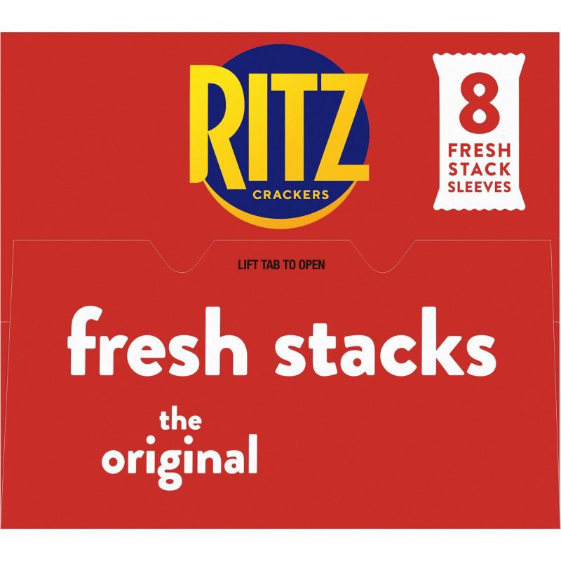 slide 7 of 17, RITZ Fresh Stacks Original Crackers Travel Snacks - 11.8oz, 11.8 oz