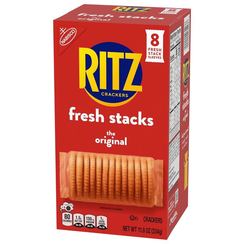 slide 9 of 21, Ritz Original Crackers - Fresh Stacks - 11.8oz, 11.8 oz