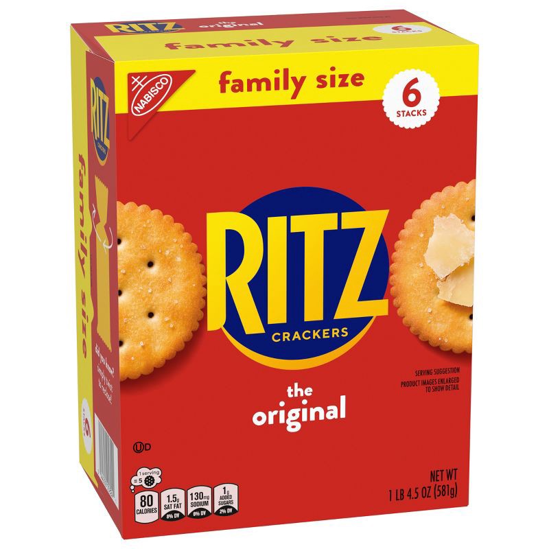slide 7 of 14, RITZ Original Crackers Family Size - 20.5oz, 20.5 oz