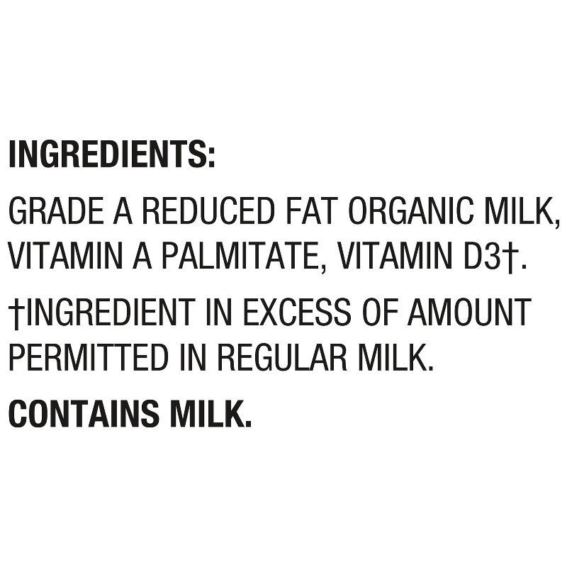 slide 4 of 6, Horizon Organic 2% Reduced Fat High Vitamin D Milk - 0.5gal, 1/2 gal