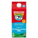 Horizon Organic 2% Reduced Fat Milk - 0.5gal