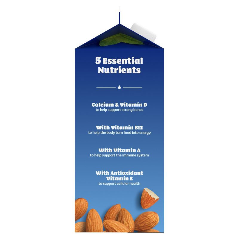 slide 12 of 12, Silk Unsweetened Almond Milk - 0.5gal, 1/2 gal