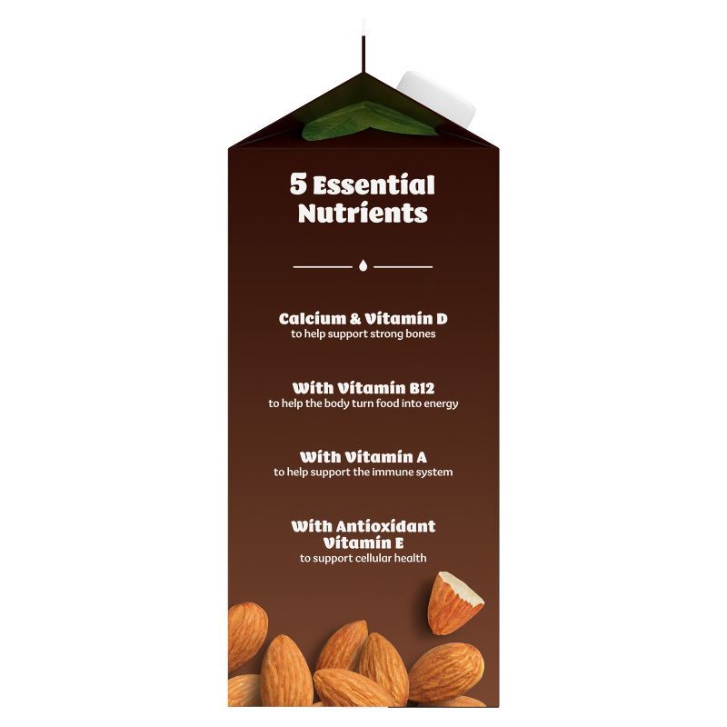 slide 12 of 12, Silk Dark Chocolate Almond Milk - 0.5gal, 1/2 gal