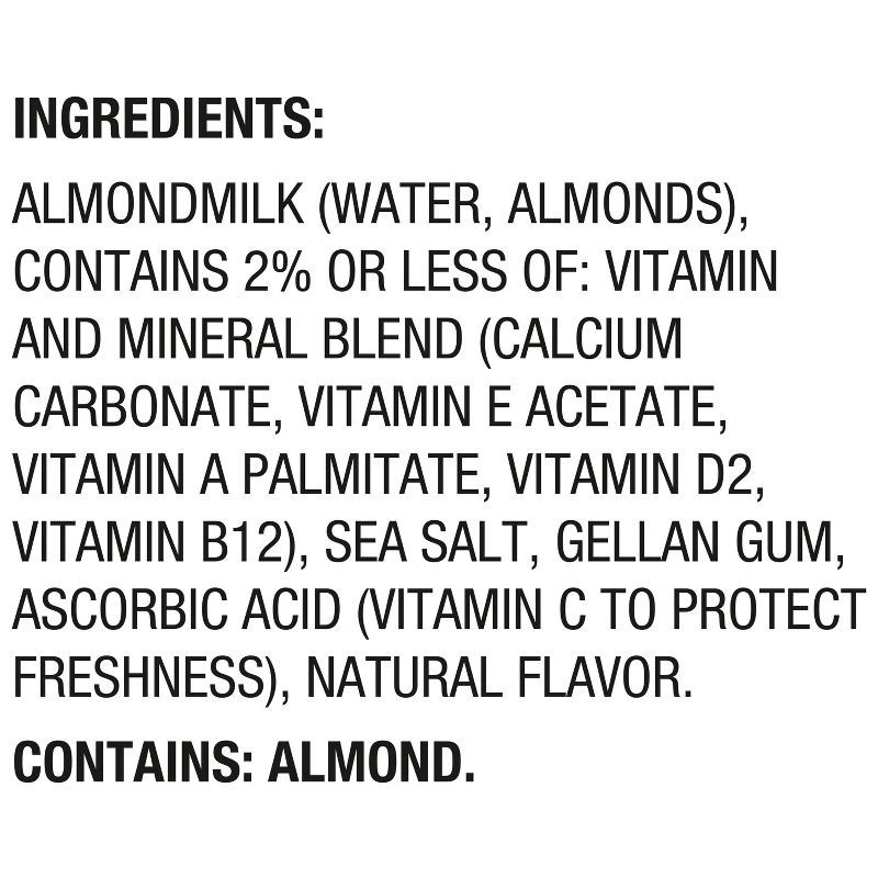 slide 9 of 12, Silk Unsweetened Vanilla Almond Milk - 0.5gal, 1/2 gal