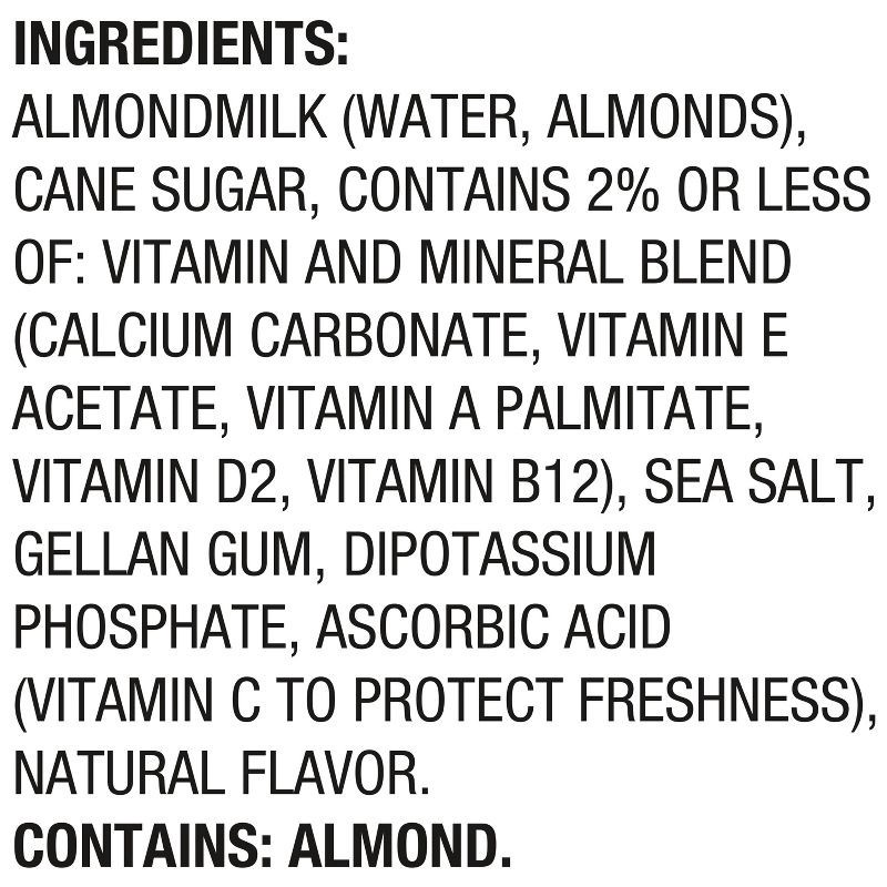 slide 9 of 12, Silk Vanilla Almond Milk - 0.5gal, 1/2 gal