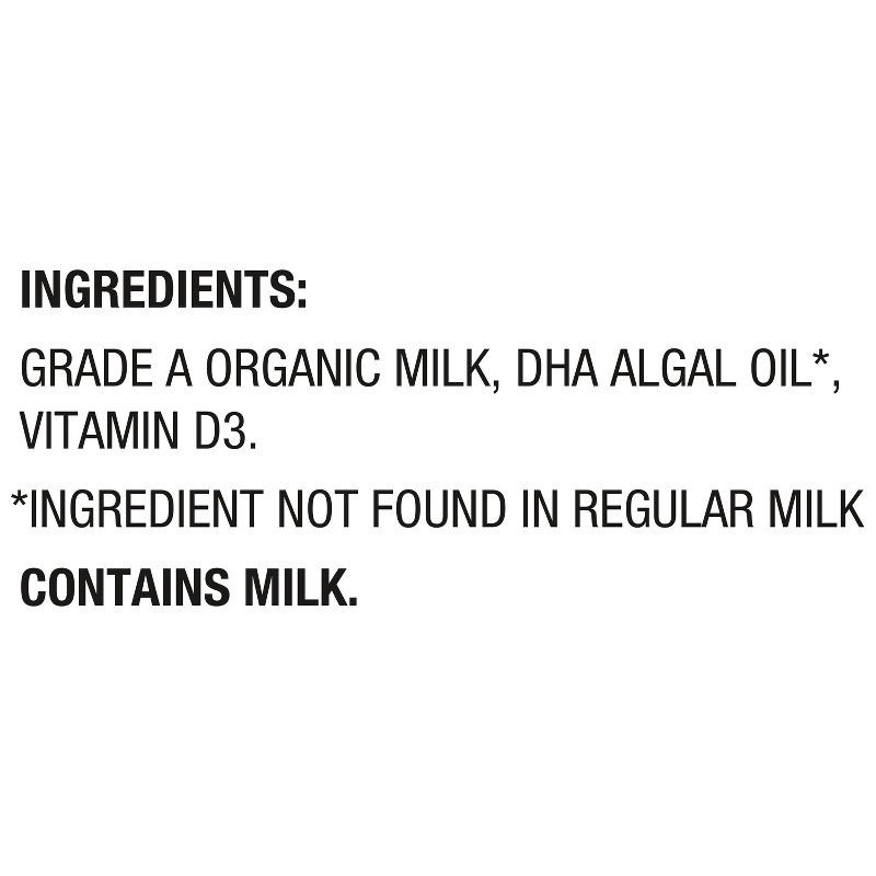 slide 5 of 7, Horizon Organic Whole DHA Omega-3 Milk - 0.5gal, 1/2 gal