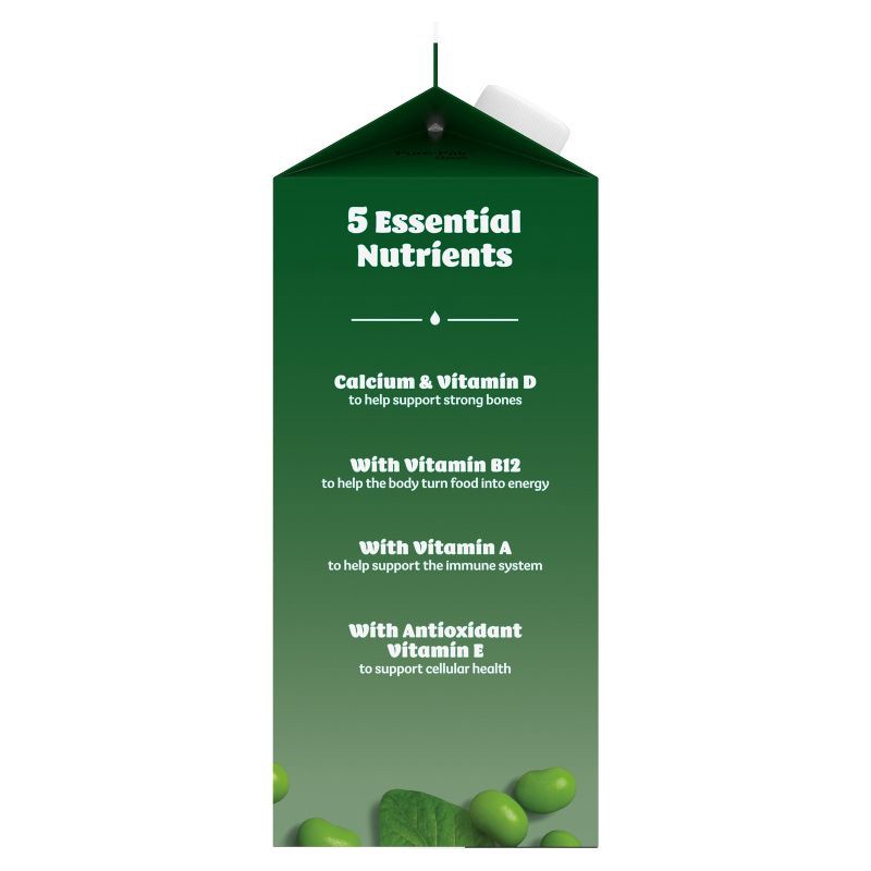 slide 12 of 12, Silk Organic Unsweetened Soy Milk - 0.5gal, 1/2 gal