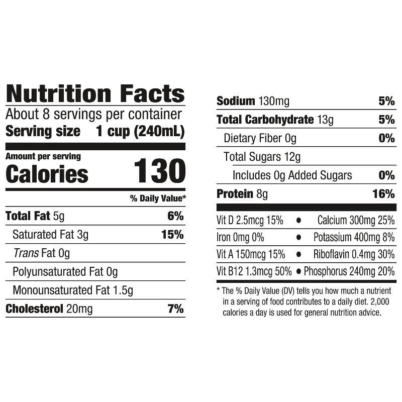 slide 4 of 7, Horizon Organic 2% Reduced Fat Lactose-Free Milk - 0.5gal, 1/2 gal