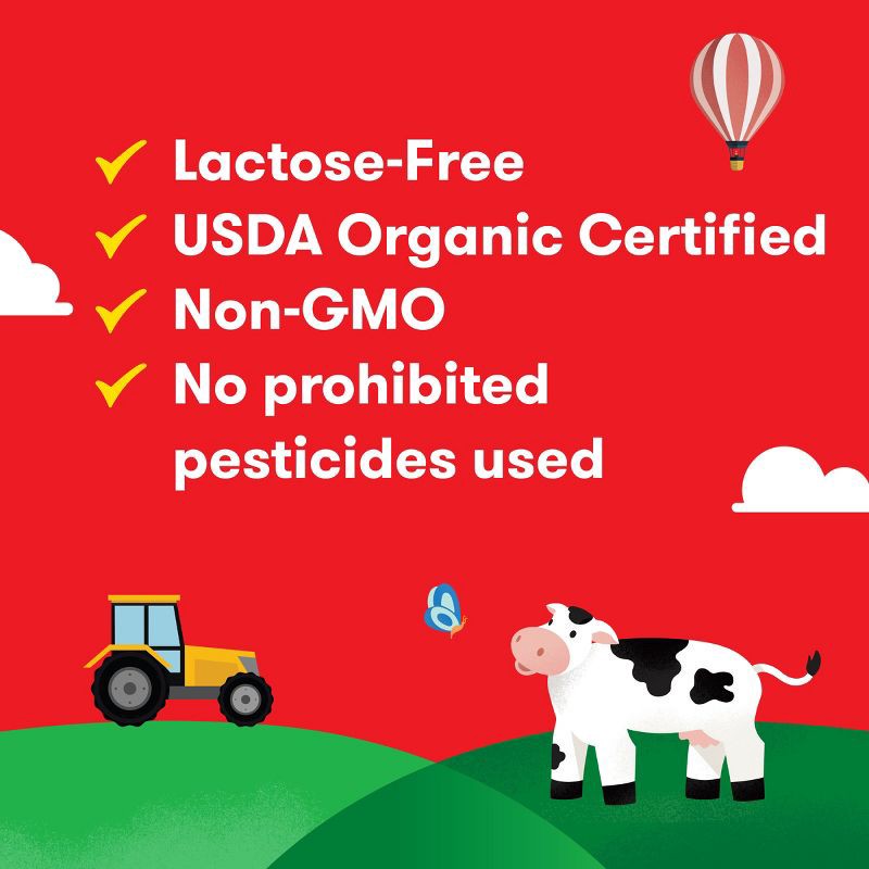 slide 6 of 10, Horizon Organic 2% Reduced Fat Lactose-Free Milk - 0.5gal, 1/2 gal