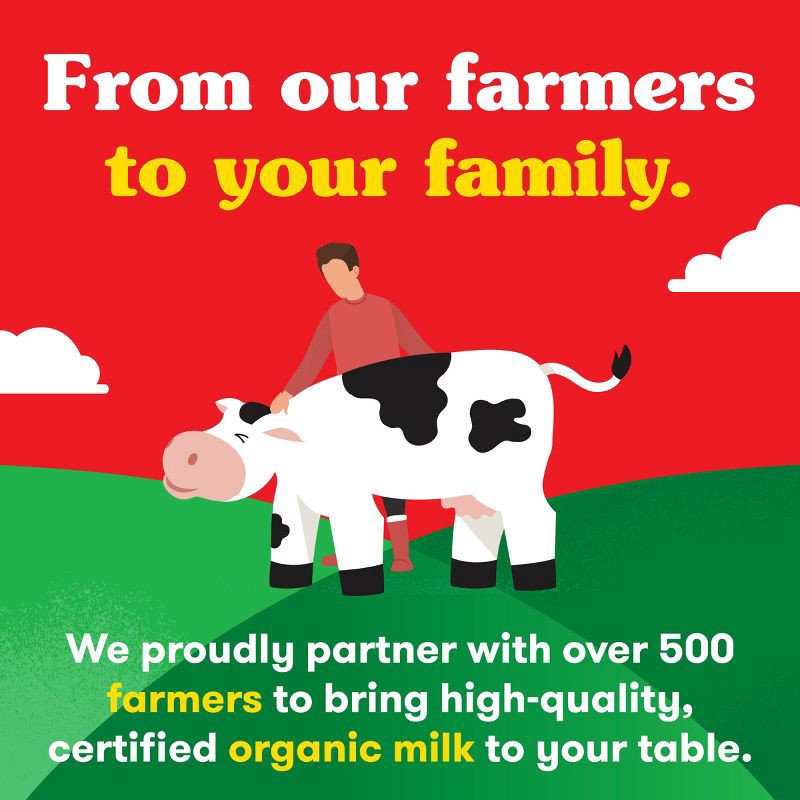 slide 8 of 10, Horizon Organic 2% Reduced Fat Lactose-Free Milk - 0.5gal, 1/2 gal