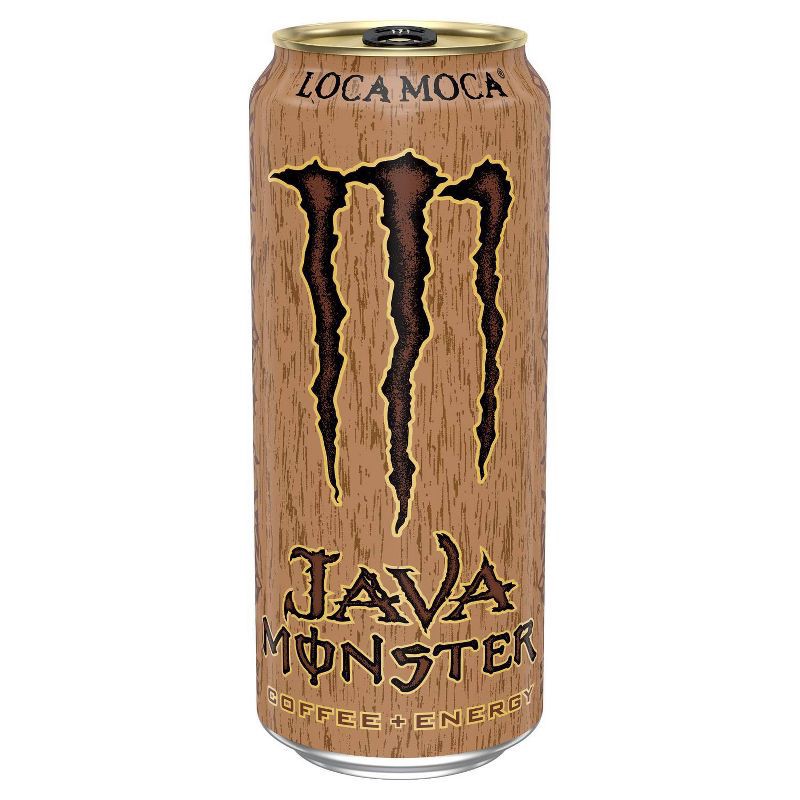 slide 1 of 5, Monster Energy Java Monster, Loca Moca - 15 fl oz Can, 15 fl oz