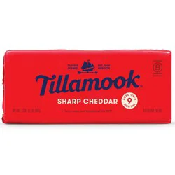 Tillamook Sharp Cheddar Cheese Block - 32oz