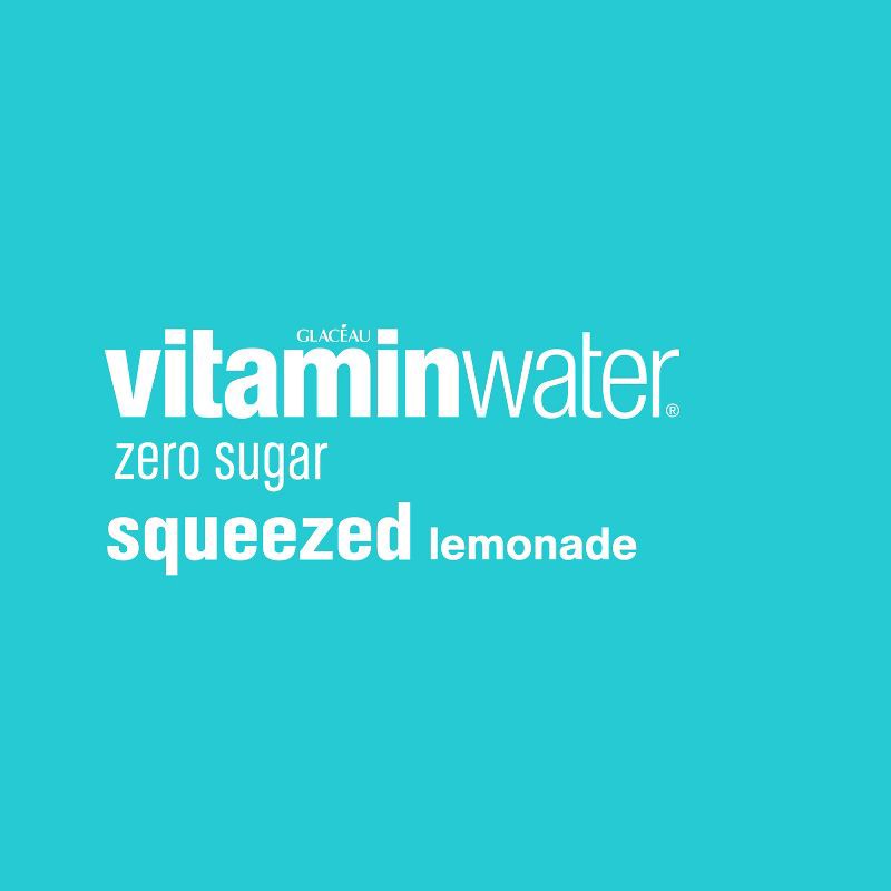 slide 4 of 6, Vitamin Water vitaminwater zero squeezed lemonade - 6pk/16.9 fl oz Bottles, 6 ct; 16.9 fl oz