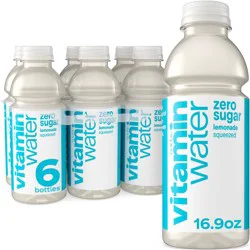 Vitamin Water vitaminwater zero squeezed lemonade - 6pk/16.9 fl oz Bottles