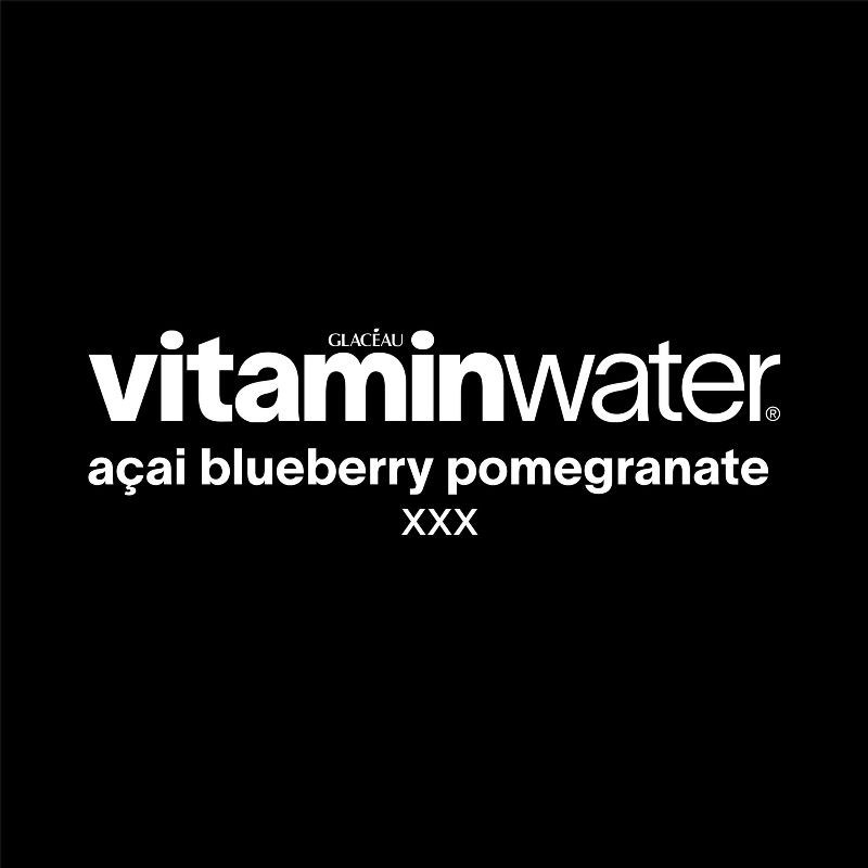 slide 4 of 6, Vitamin Water vitaminwater zero xxx açai- blueberry- pomegranate - 6pk/16.9 fl oz Bottles, 6 ct; 16.9 fl oz