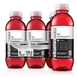 Vitamin Water vitaminwater xxx açai- blueberry-pomegranate - 6pk/16.9 fl oz Bottles