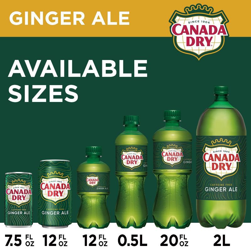 slide 3 of 11, Canada Dry Ginger Ale Soda - 20 fl oz Bottle, 20 fl oz