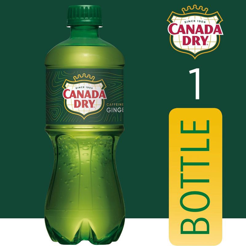 slide 4 of 13, Canada Dry Ginger Ale Soda - 20 fl oz Bottle, 20 fl oz