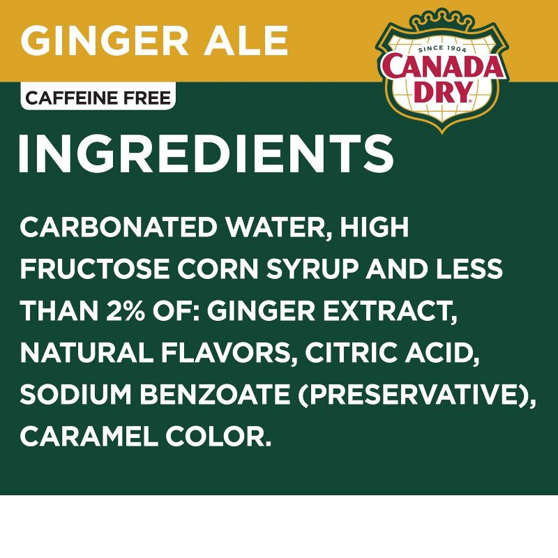 slide 4 of 11, Canada Dry Ginger Ale Soda - 20 fl oz Bottle, 20 fl oz