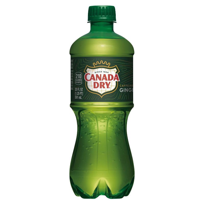 slide 9 of 13, Canada Dry Ginger Ale Soda - 20 fl oz Bottle, 20 fl oz