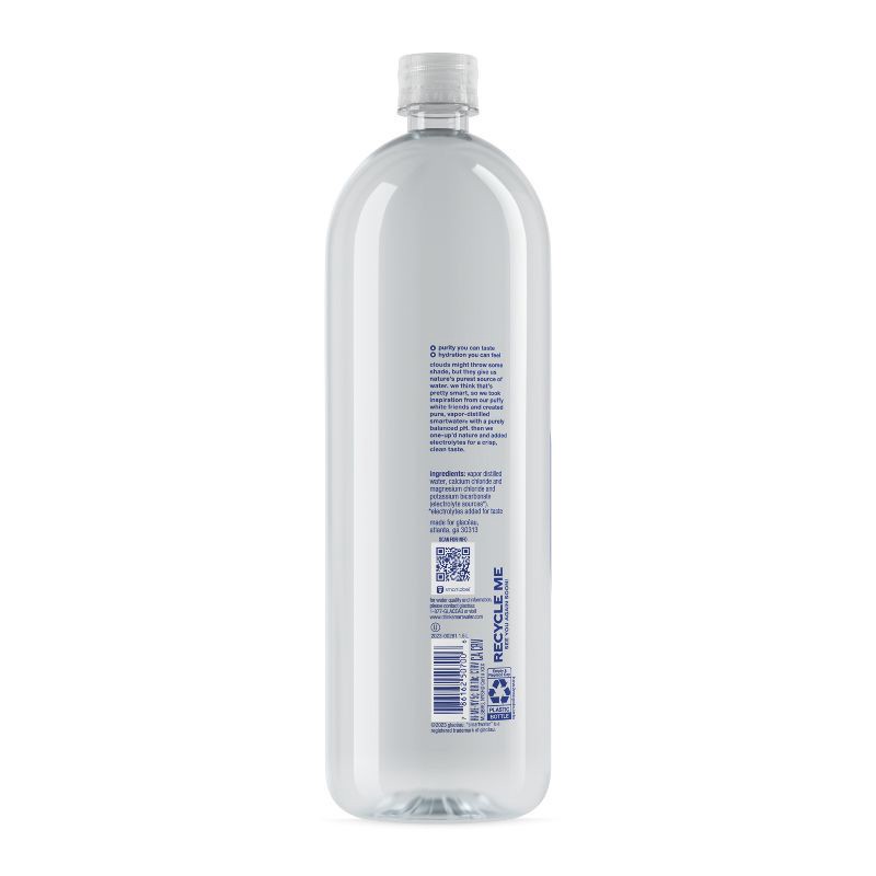 slide 4 of 7, smartwater - 1.5 L (50.7 fl oz) Bottle, 1.5 liter, 50.7 fl oz