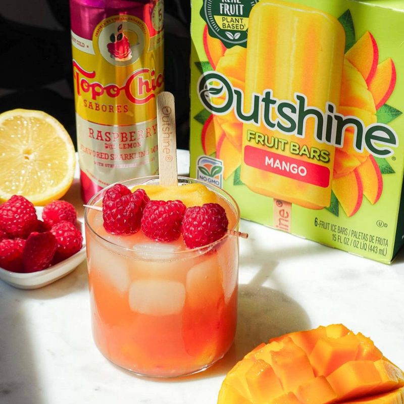 slide 2 of 13, Outshine Mango Frozen Fruit Bar - 6ct, 6 ct