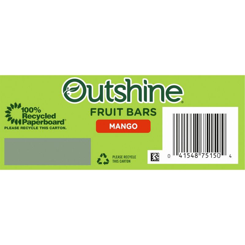 slide 6 of 6, Outshine Mango Frozen Fruit Bar - 6ct, 6 ct