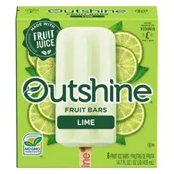 Outshine Lime Frozen Fruit Bar - 6ct