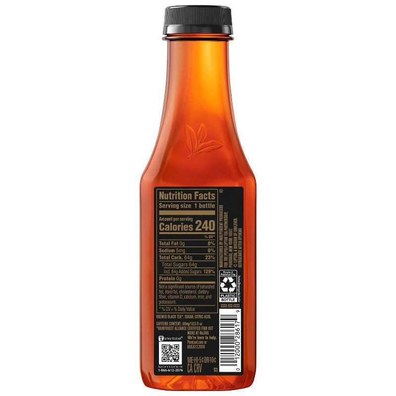 slide 3 of 3, PURE LEAF RTD Pure Leaf Extra Sweet Iced Tea - 18.5 fl oz Bottle, 18.5 fl oz