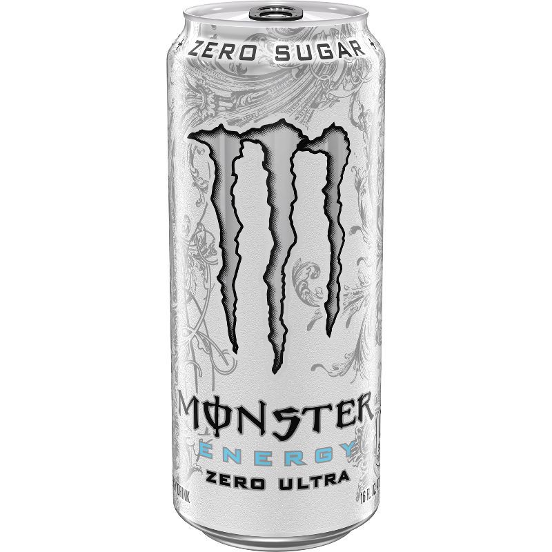 slide 1 of 4, Monster Energy, Zero Ultra- 16 fl oz Can, 16 fl oz